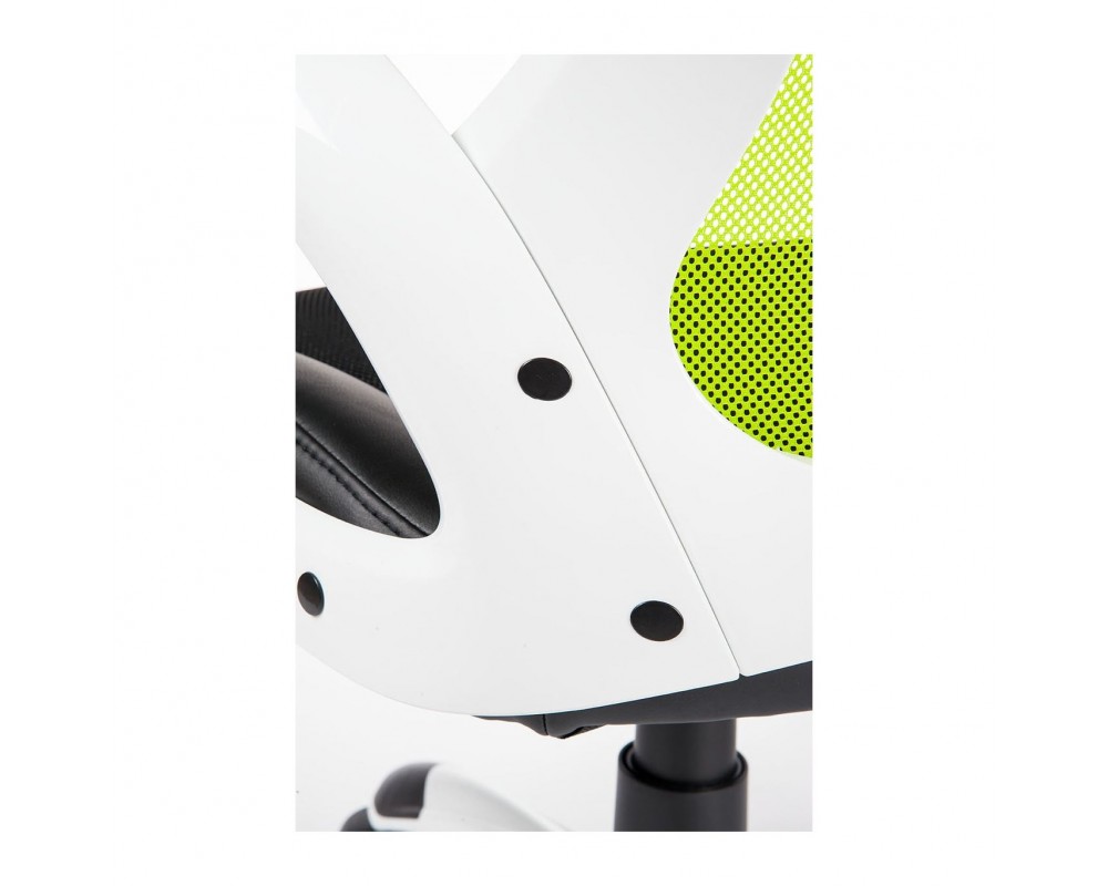 Кресло Norden Тесла | Сетка/ Ткань, Зеленый/Черный
